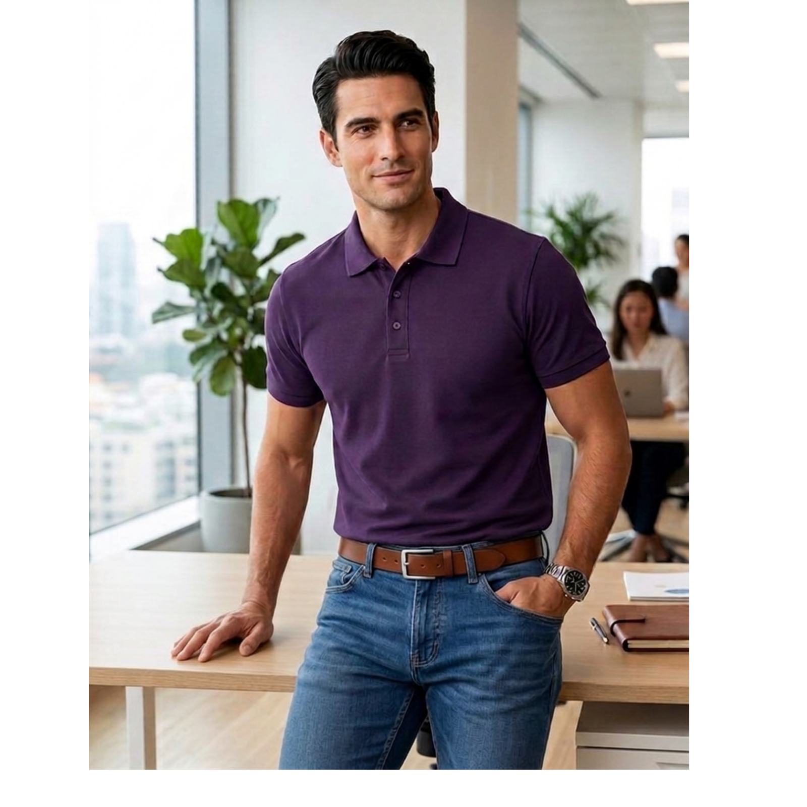 Polo T-shirt Silhouette